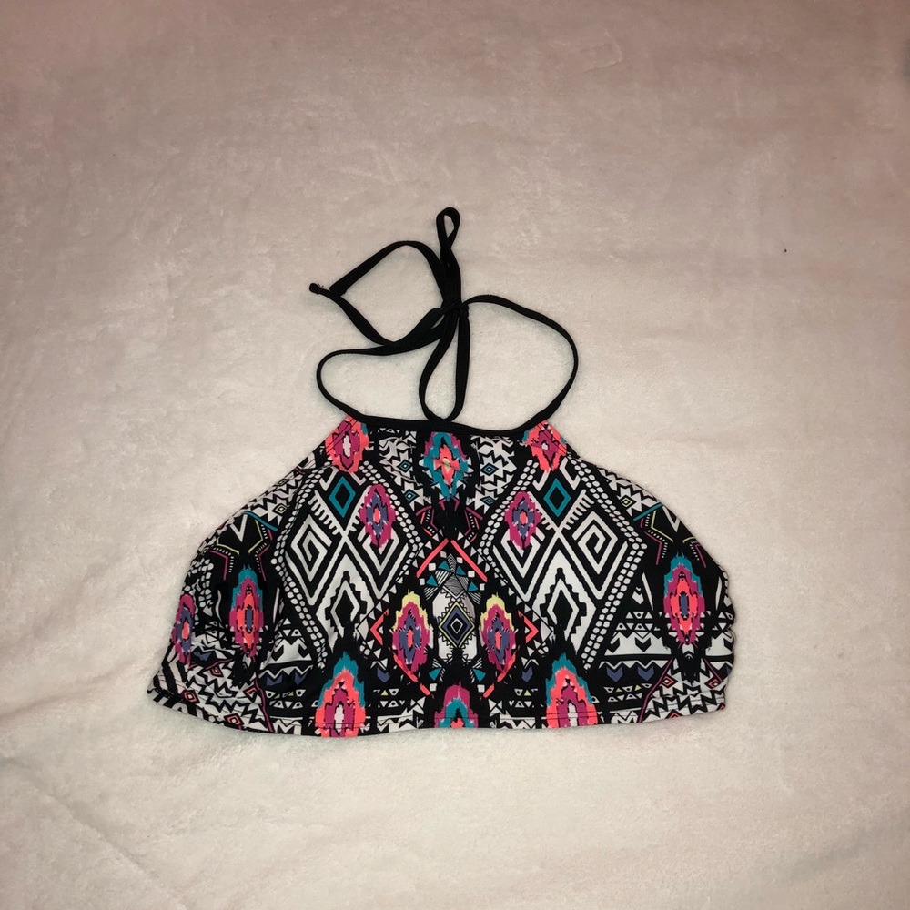High Neck Swim top